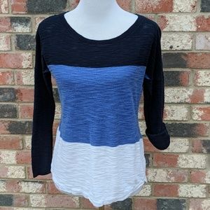 Express Color Block Sweater